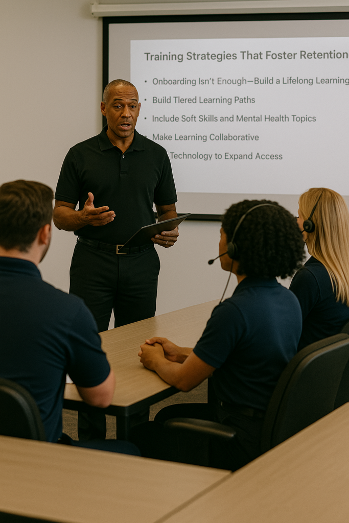 Instructor teaching dispatchers training strategies for retention